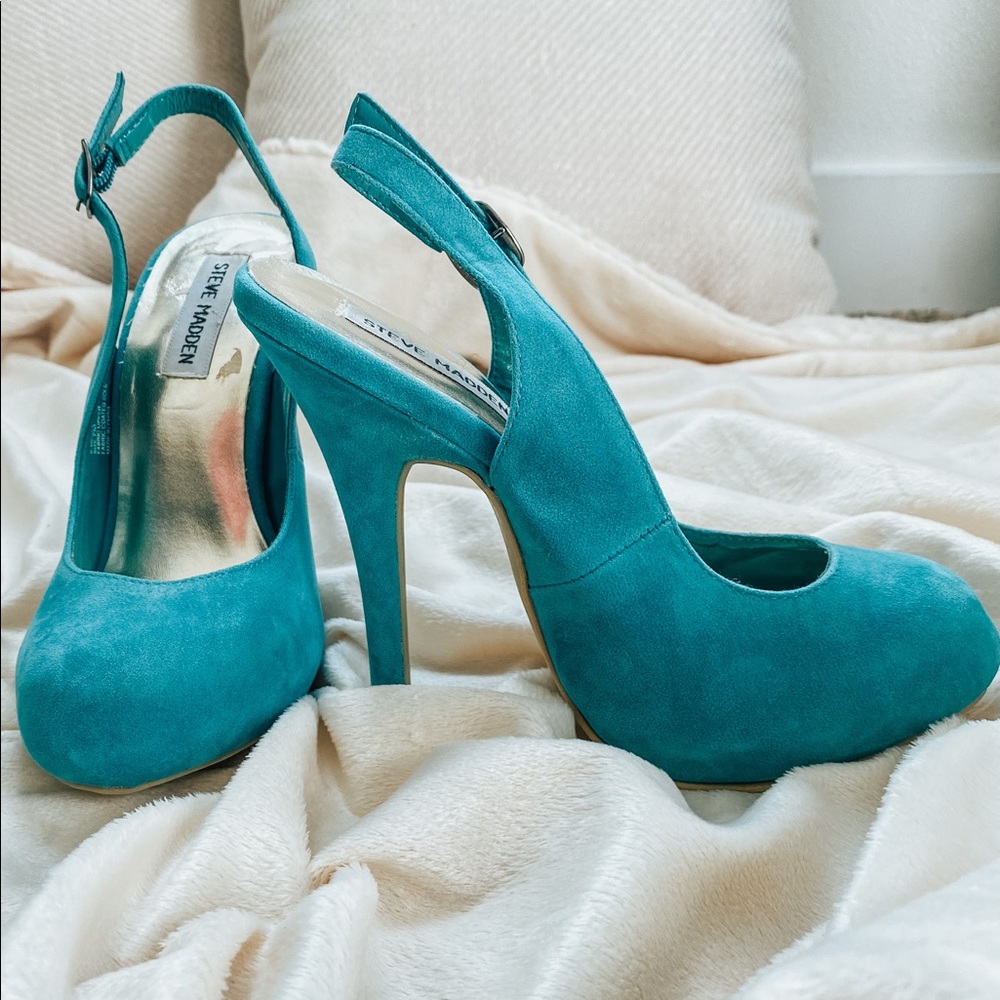 Teal Steve Madden. Size 7.